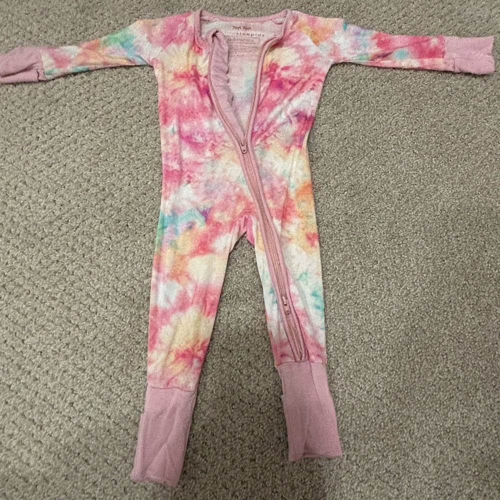 Little Sleepies Tie-Dye One Piece